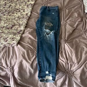 American eagle ripped jeans